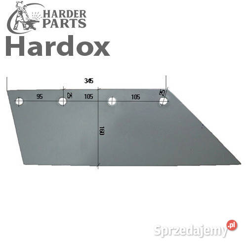 Lemiesz 300hektarów HARDOX 18106P części do podlaskie Suwałki