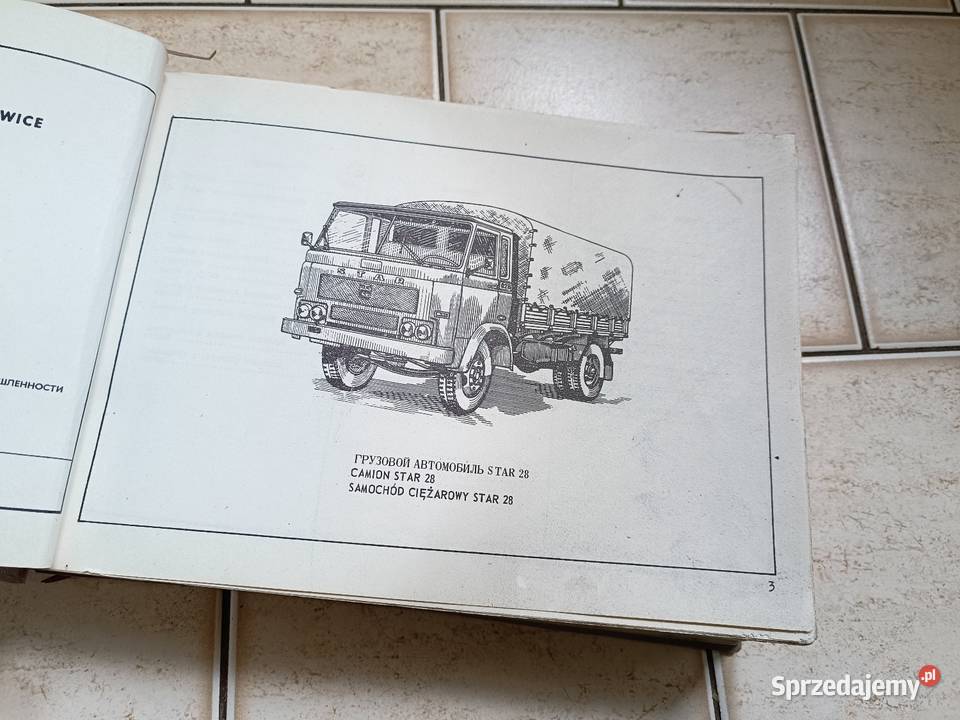 Star 28 katalog części zamiennych 1974r Pozostałe sprzedam