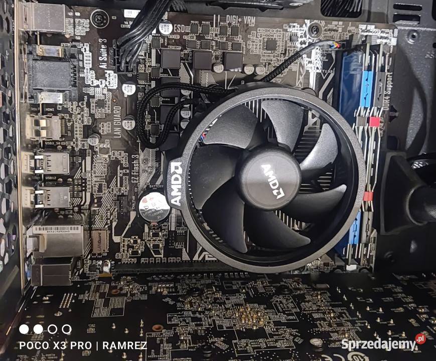 Komputer Ramrez Mini V2 Ryzen 5 2600 RX470 4GB Komputery i Akcesoria Żagań