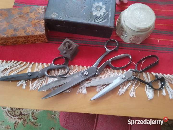 Stare metalowe nożyce nożyczki Gerlach 9 Bełchatów