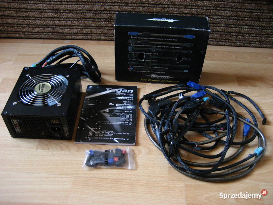 Zasilacz komputerowy TAGAN TG430U15 Uszkodzony Midi Tower