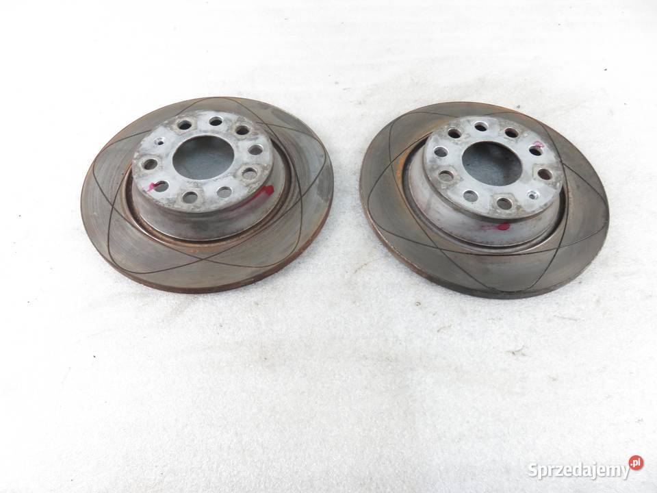 TARCZE HAMULCOWE TYŁ VW GOLF V 20 GTI KBA61338 Tarcze hamulcowe