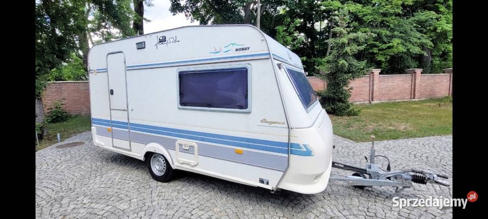 Przyczepa kempingowa Hobby Elegance 380 z Rok produkcji 1995 Łódź