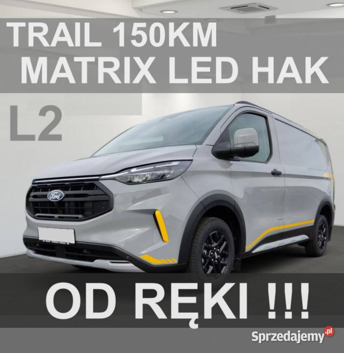 Ford Transit Custom 150 L2 Trail Matrix LED Ford Szczecinek