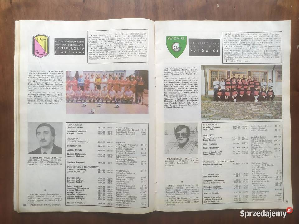 Skarb kibica liga polska wiosna 1988 Łódź