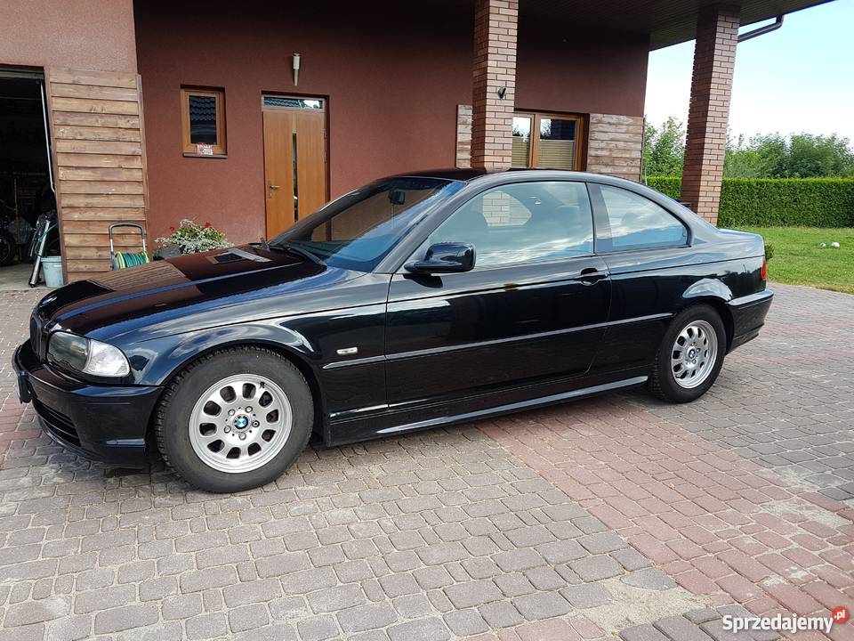 BMW E46 Coupe Czarna Perełka z Gazem Seria 3 mazowieckie Warszawa