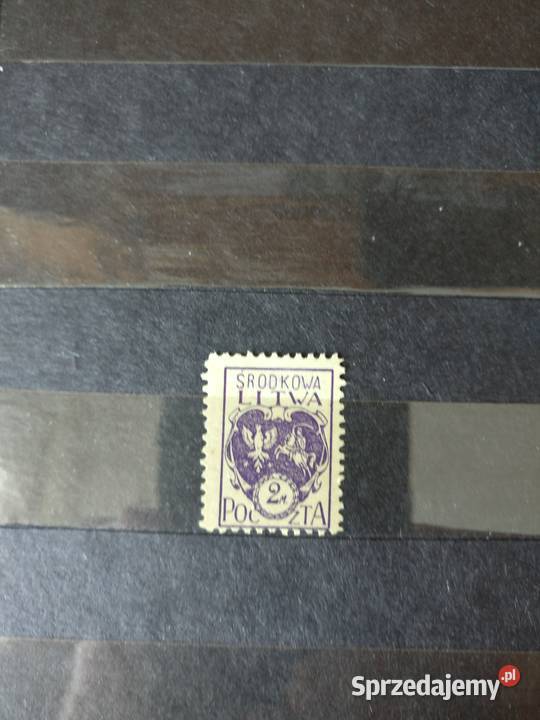Znaczki Środkowa Litwa Myszków