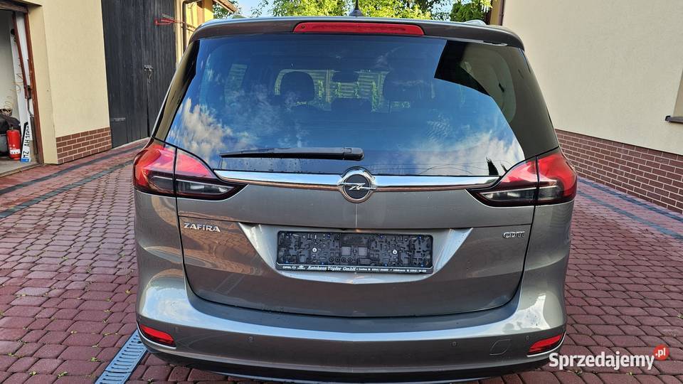 Opel Zafira C 20 CDTI 170 7OS z Niemiec Opłacona Zarszyn