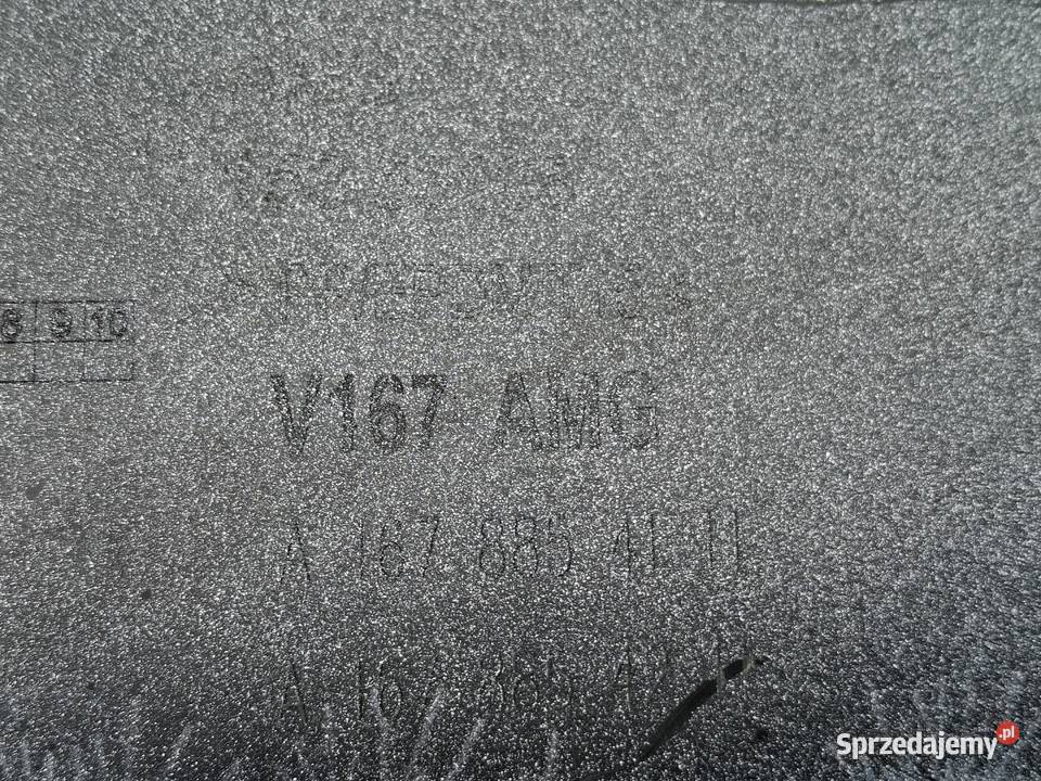 MERCEDES GLE W167 AMG ZDERZAK TYŁ TYLNY DOKŁADKA Zderzaki Bieleń