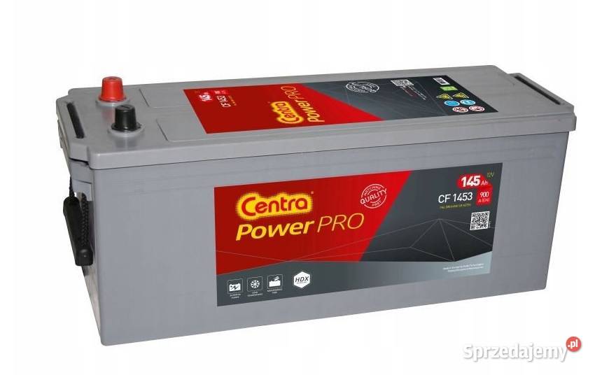 AKUMULATOR CENTRA 12V145AH 900A POWER PRO Rok produkcji 2024 Lublin