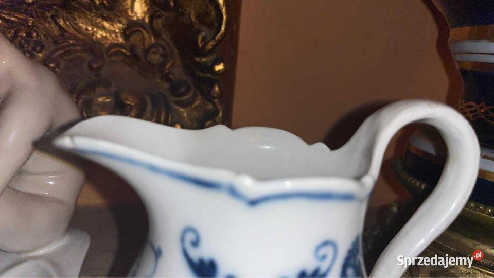 Mlecznik Meissen Wzór cebulowy Miśnienski Miśnia Gdańsk sprzedam