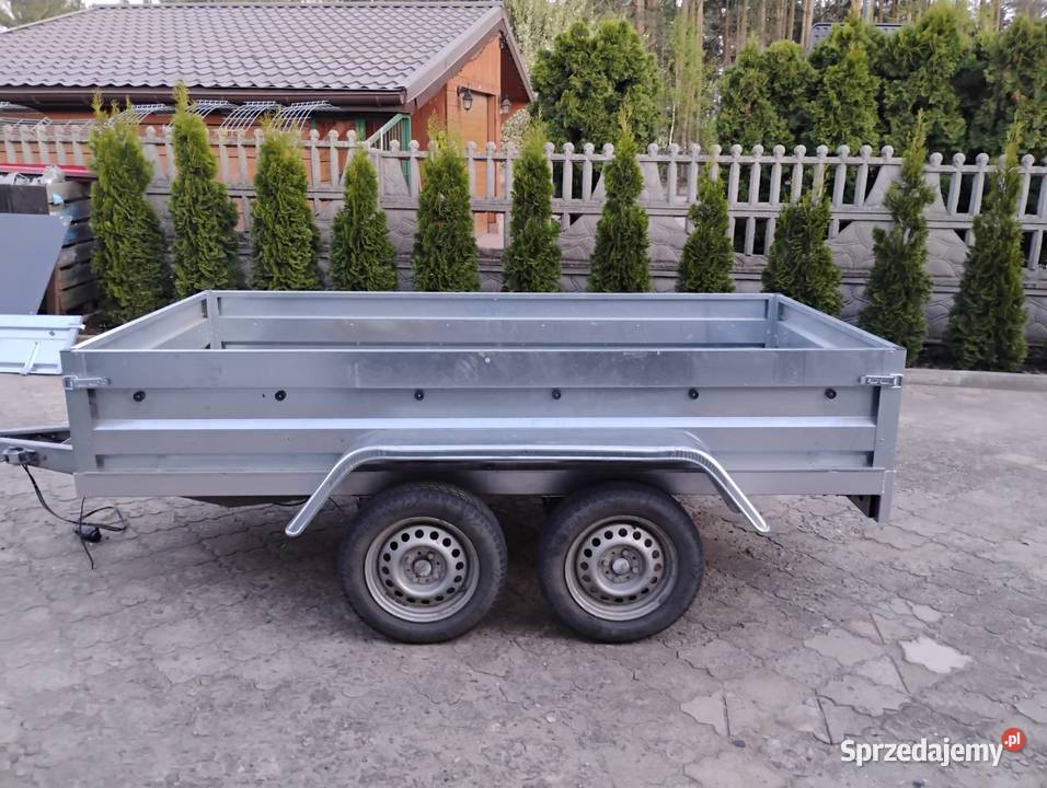 Przyczepka lekka 2 osiowa NEPTUN REMORQUE 2 Dmc 536kg Kalisz sprzedam