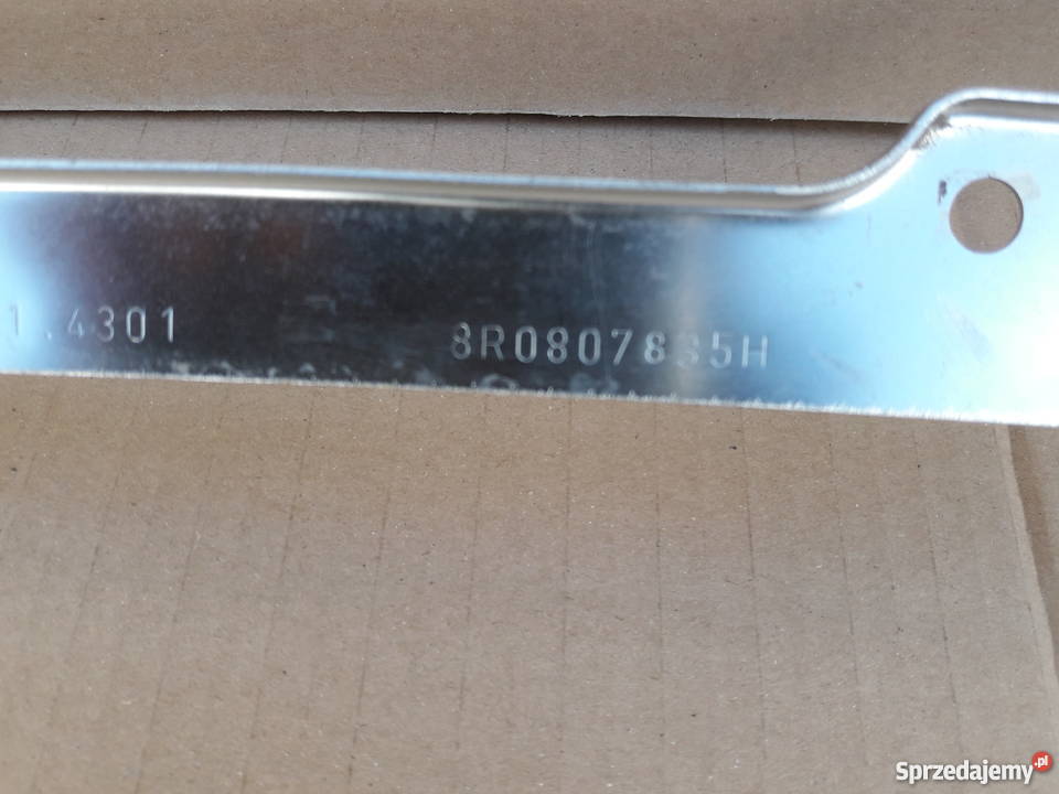 AUDI Q5 8R0 DOKŁADKA NAKŁADKA ZDERZAKA TYŁ Bieleń