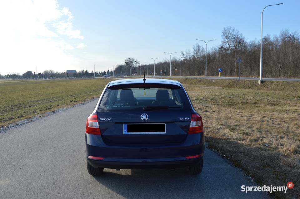 SKODA RAPID SPACEBACK 14 TDI CR 2015r Hatchback Oleśnica