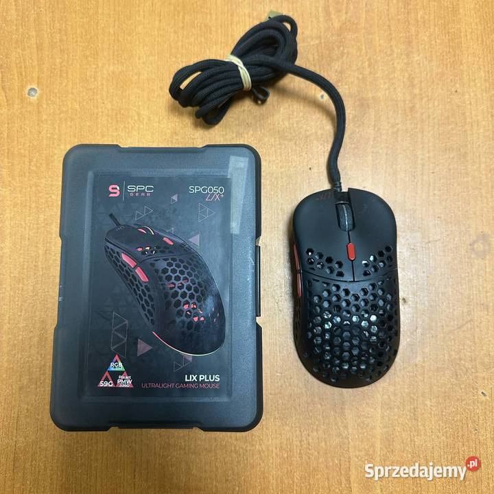 Myszka przewodowa SPC Gear LIX Plus warmińsko-mazurskie Elbląg sprzedam