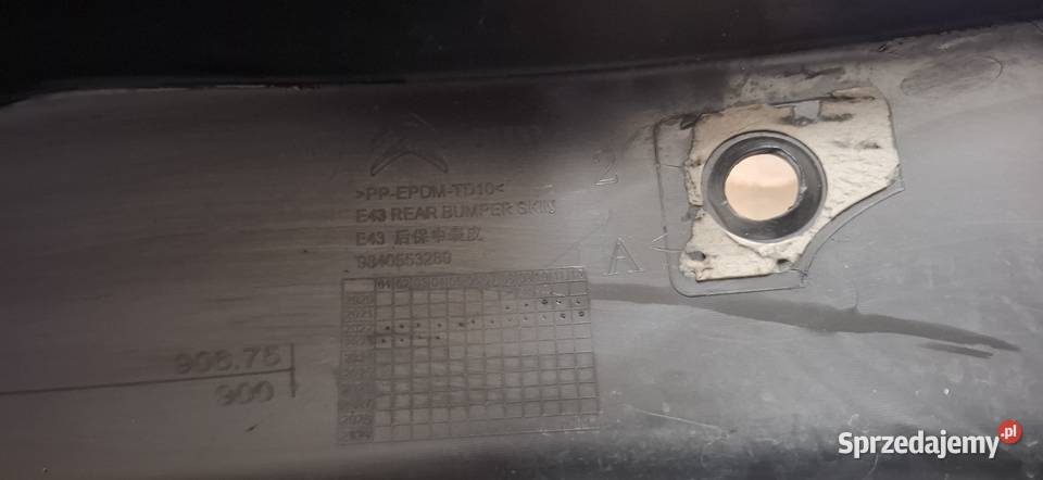 Citroen C5X Zderzak Tył sprzedam