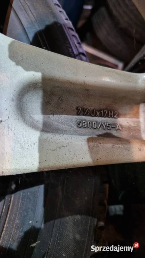 Komplet Felgi Aluminiowe FONDMETAL 17 ET42 Gorzów Wielkopolski