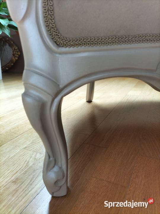 Fotel Ludwikowski uszak renowacji Szczecin