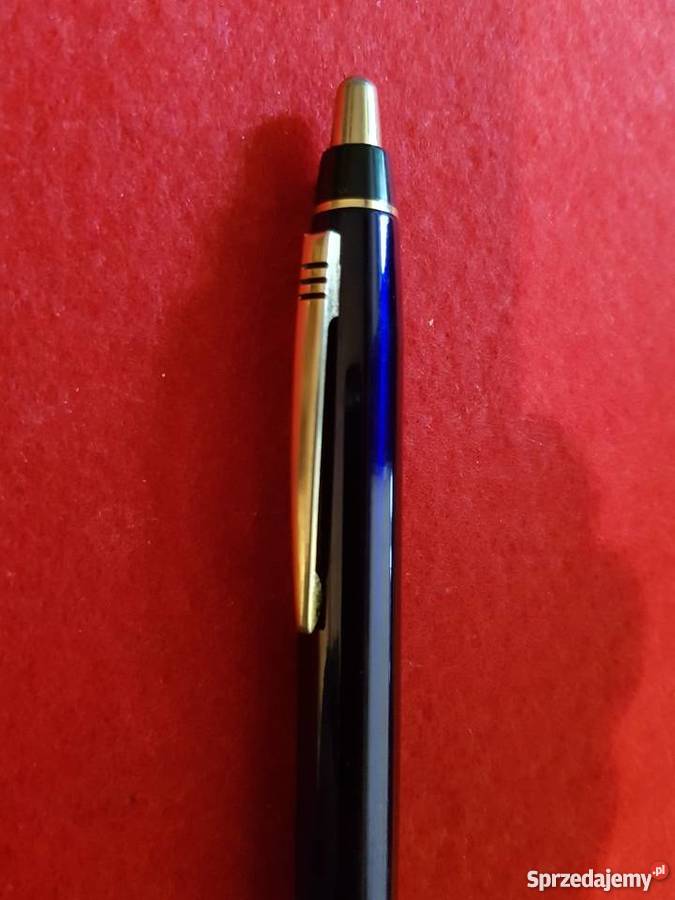 Piękny kobaltowy długopiszłoto unikat Kielce sprzedam