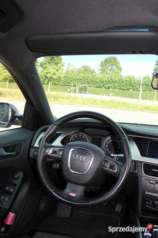 Audi A4 20tfsi sline 2010 bez wady olejowej aluminiowe felgi mazowieckie Przasnysz