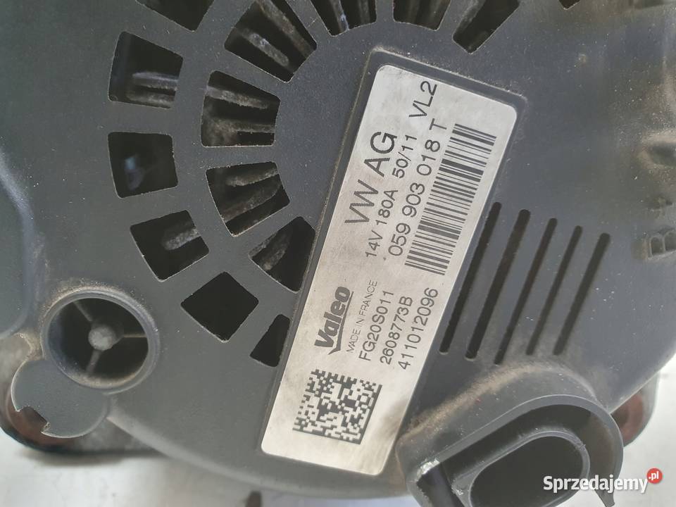 Audi A6 C7 30 TDI V6 ALTERNATOR 059903018T 180A Janów
