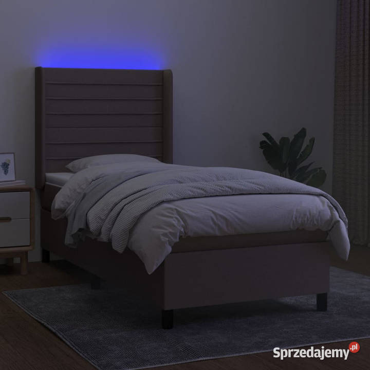 Łózko Kontynentalne z Materacem Do Sypialni sprzedam