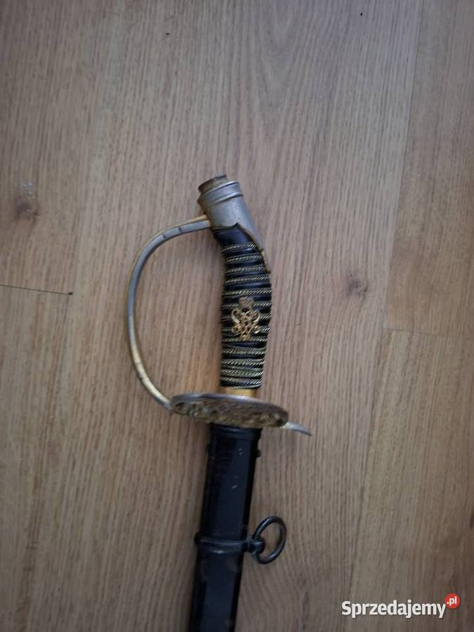 Pałasz Pruski oficera piechoty wz 1889 Militaria zachodniopomorskie Szczecin