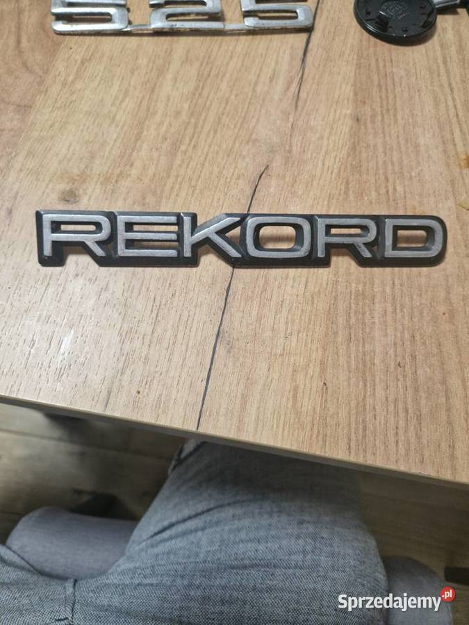 Emblemat znaczek Opel rekord Legnica sprzedam