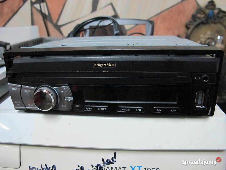 Radio samochodowe z kamerą cofania bletooth