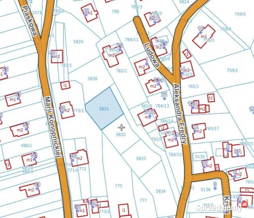 Działka budowlana z warunkami zabudowy 512m2 Sprzedaż Libiąż sprzedam