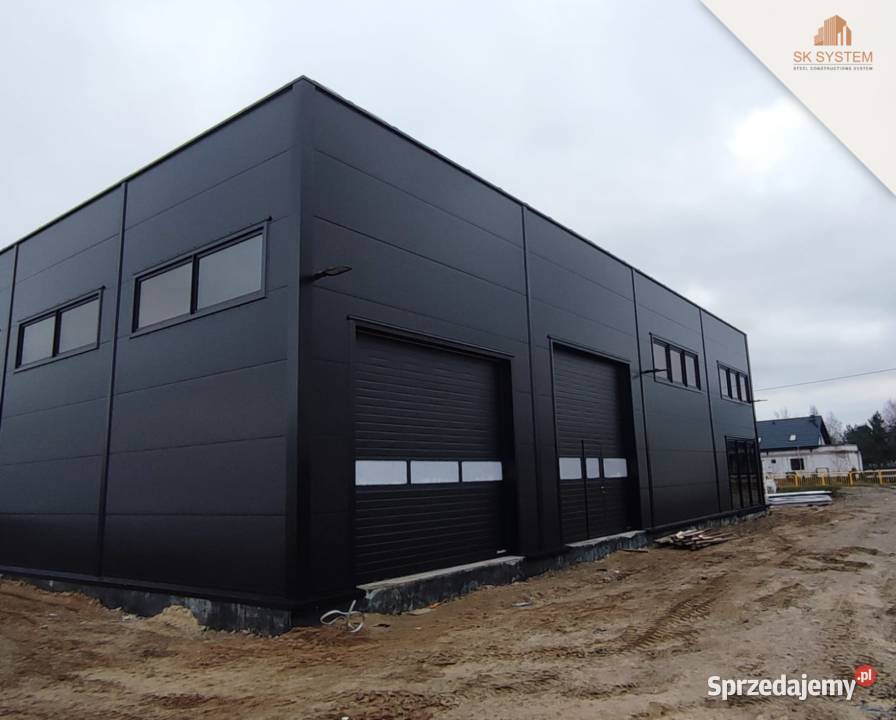 Hala 351 m2 stalowa biuro magazyn warsztat płyt Bydgoszcz