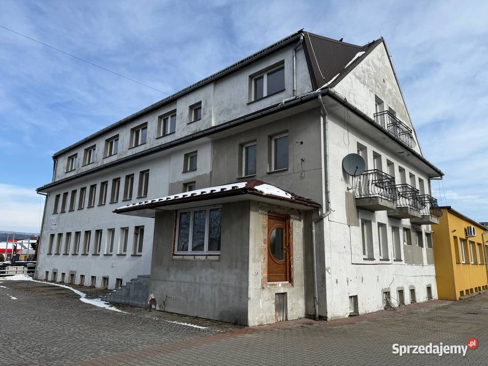 Wynajmę lokale hale magazyny i inne parter Lokale użytkowe Jordanów sprzedam