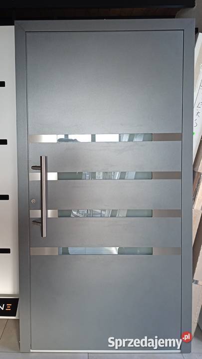 Drzwi zewnętrzne aluminiowe NOWOCZESNE ręki Bydgoszcz sprzedam