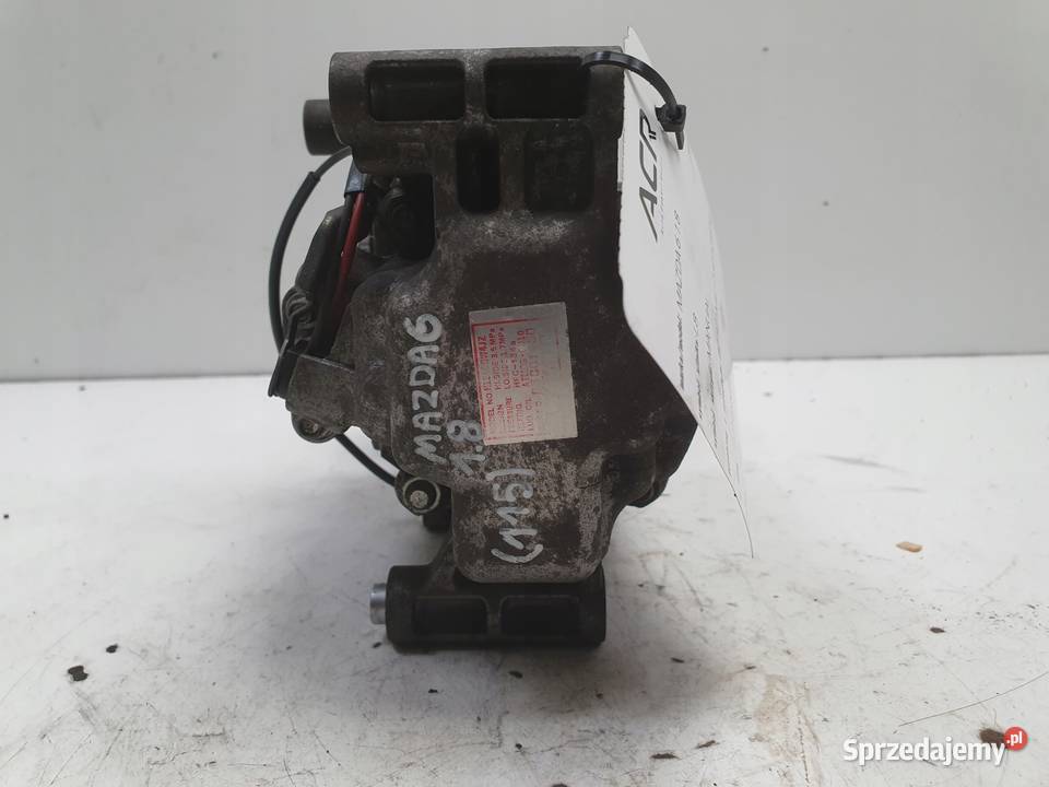 Mazda 6 18 16V SPRĘŻARKA KLIMATYZACJI pompa Kompresory klimatyzacji Klimatyzacja Chełm sprzedam