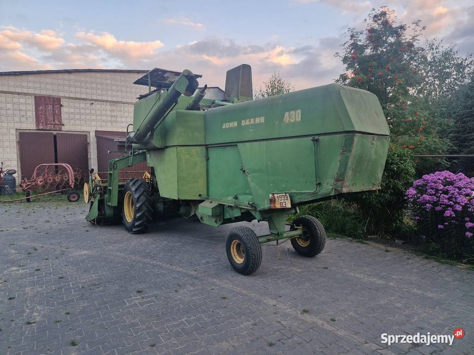 Kombajn John Deere 430 Paprotnia