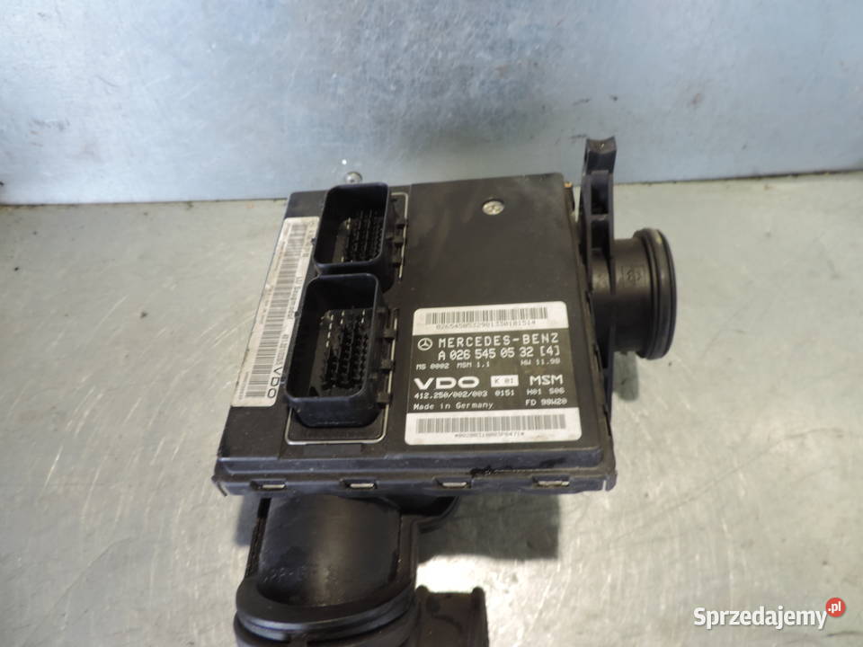 MERCEDES W168 KOMPUTER STEROWNIK A0265450532 Nowy Sącz