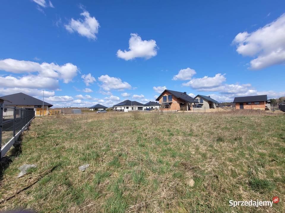 Sprzedam działkę budowlaną 12ar 1220m2 łódzkie Łuszczanowice-Kolonia