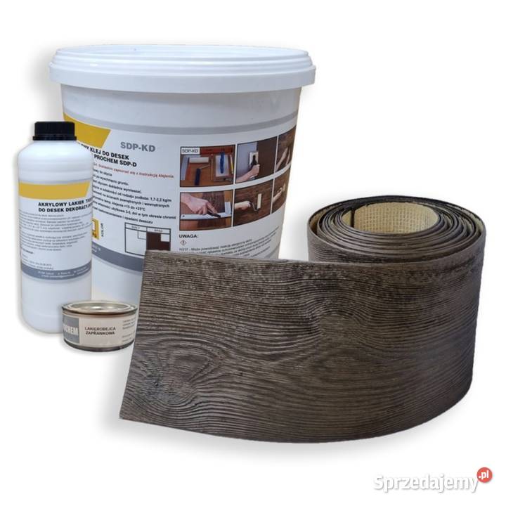 Deska elewacyjna WENGE Imitacja Drewna zestaw Gdów