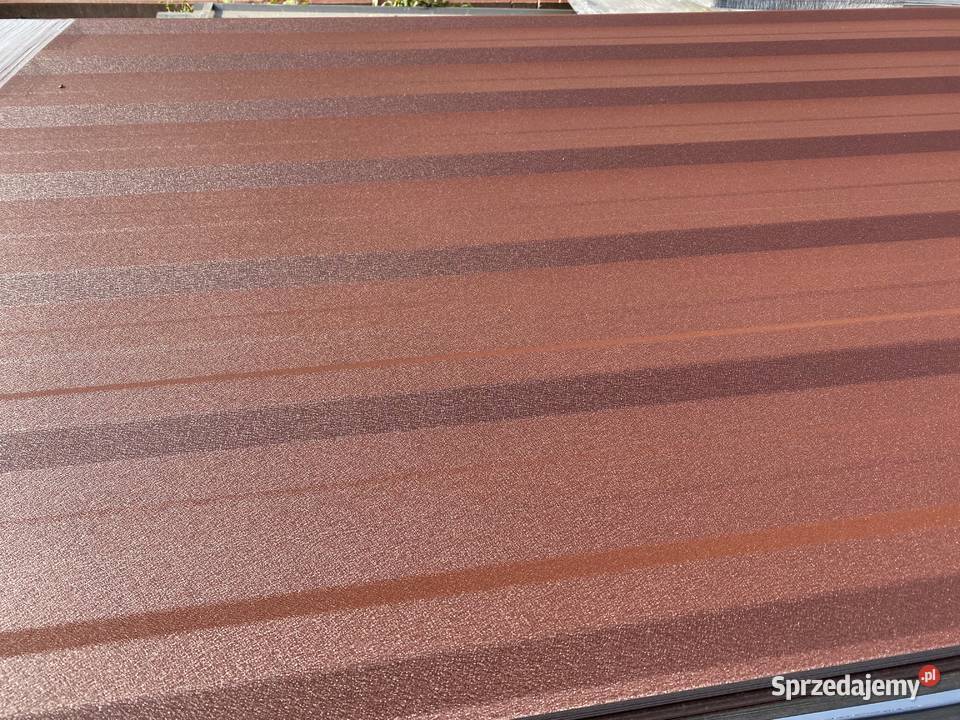 Blacha trapezowa T18RAL 8017 brąz mat dolnośląskie Kłodzko