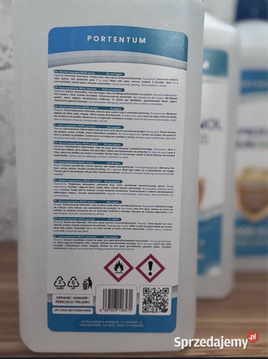 Izopropanol 999 Płyn do wszelkiego zastosowania Otwock sprzedam