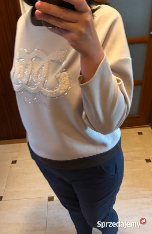Bluza damska oversize beżowobrązowa Collection Rozmiar uniwersalny zachodniopomorskie Szczecin