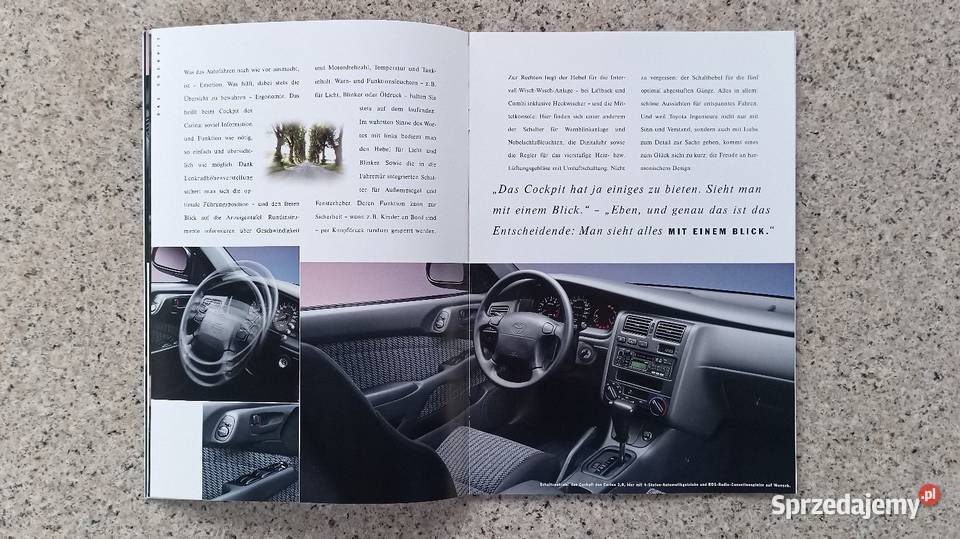 TOYOTA Carina E Prospekt Bytom