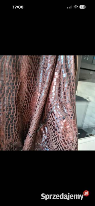 Kurtka skóra naturalna dwustronna Bez wzoru świętokrzyskie