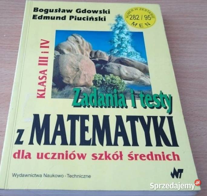 Zadania i testy z matematyki uczniów szkół Gdańsk
