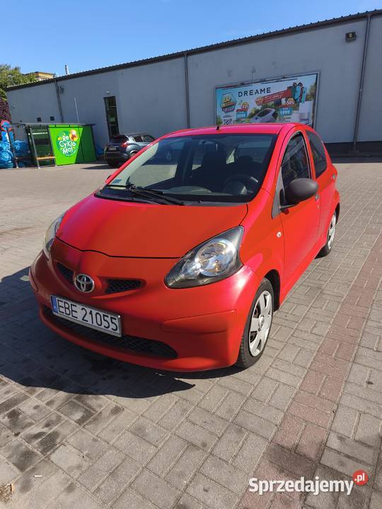 Toyota Aygo 5 drzwi 2007 benzyna Samochody osobowe Sochaczew