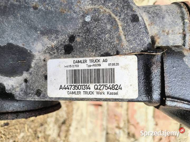 DYFERENCJAŁ TYŁ A4473501314 MERCDESBENZ W447 podkarpackie