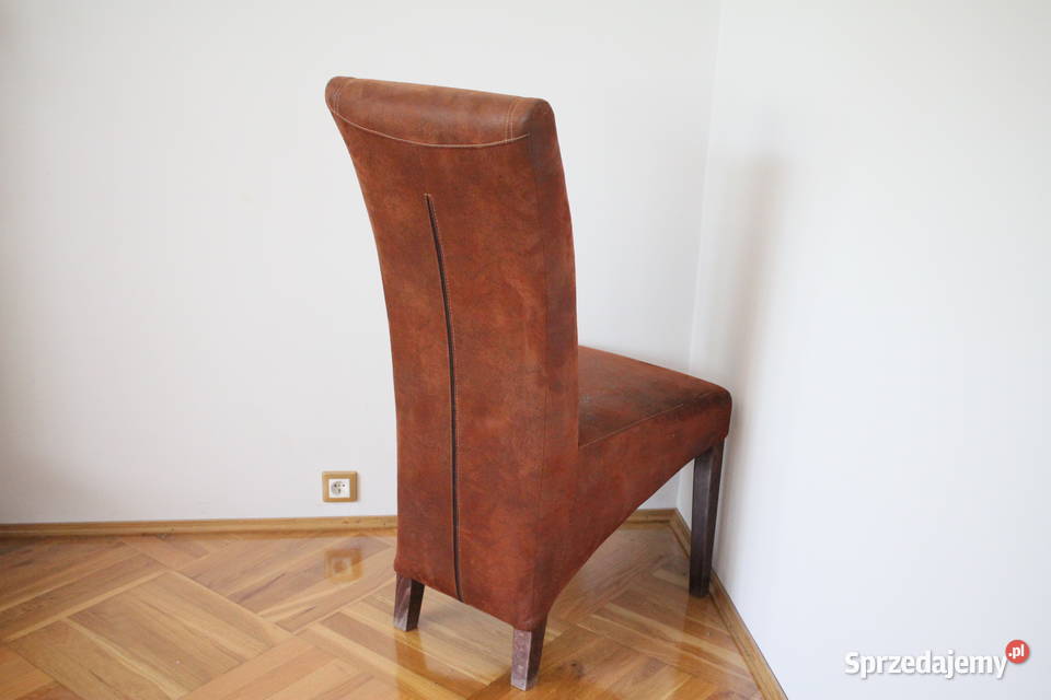 Krzesła tapicerowane 6 sztuk PIĘKNE Góra