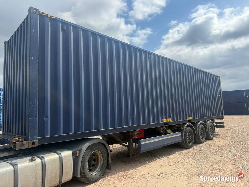 Kontener Morski 40HC YOM2024 RAL5013 Warszawa sprzedam
