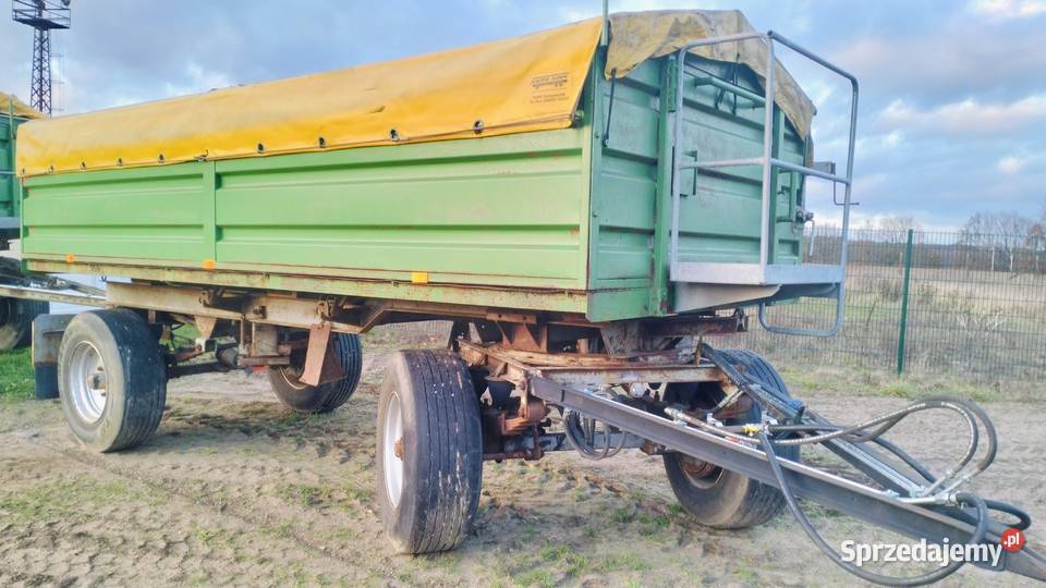 Przyczepa rolnicza Ifa Hw8011 wywrotka na boki Pozostałe