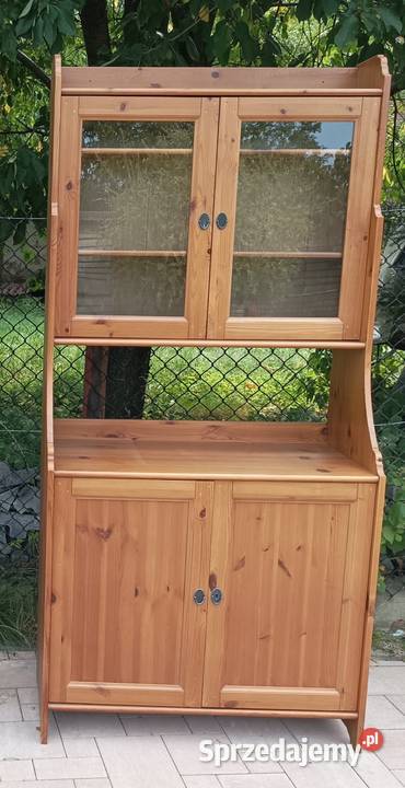Witryna IKEA Leksvik drewniana 4850145cm